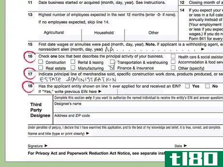 Image titled Obtain a Tax ID Number for an Estate Step 12