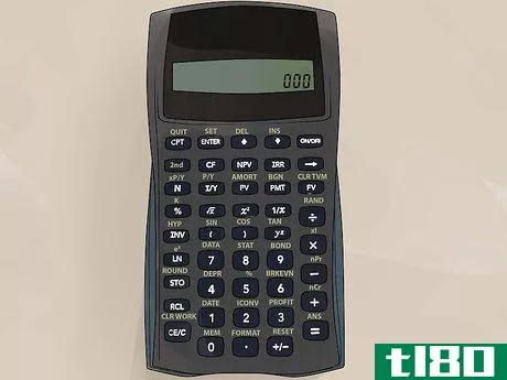 Image titled Set Decimal Places on a TI BA II Plus Calculator Step 1