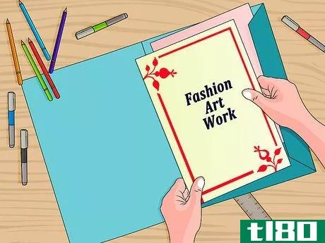 Image titled Prepare a Fashion Design Portfolio Step 11