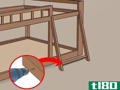 Image titled Build Bunk Bed Stairs Step 14