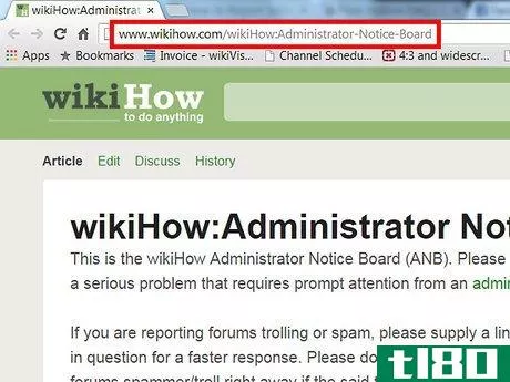 Image titled Report Someone Under 13 to the wikiHow Administrator Notice Board Step 1