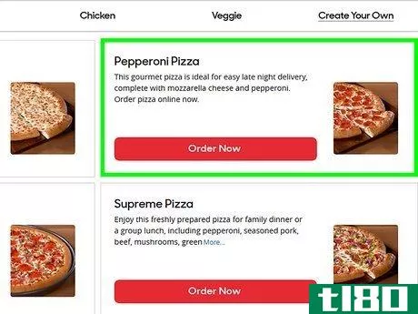 Image titled Order Pizza Online Step 3