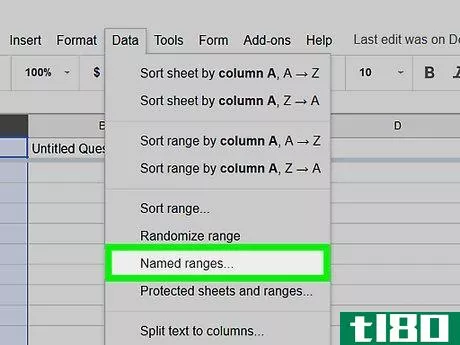 Image titled Rename Columns on Google Sheets on PC or Mac Step 5