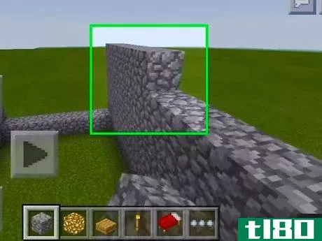 Image titled Build a Fortified Wall on Minecraft Step 2