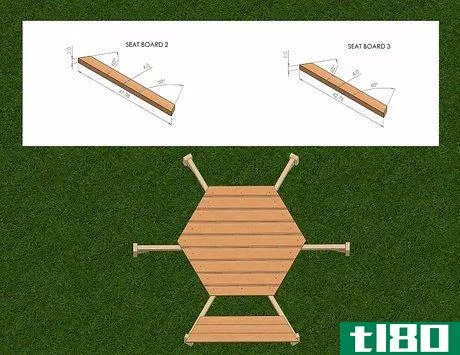 Image titled Build a Hexagon Picnic Table Step 28
