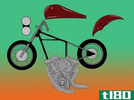 Image titled Build a Chopper Motorcycle Step 2