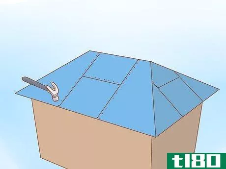 Image titled Build a Hip Roof Step 14