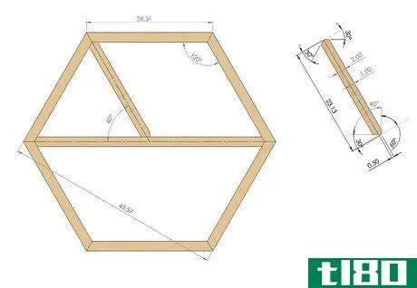 Image titled Build a Hexagon Picnic Table Step 8