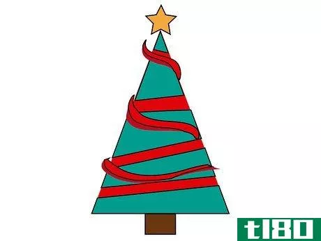 Image titled Put Deco Mesh on a Christmas Tree Step 6