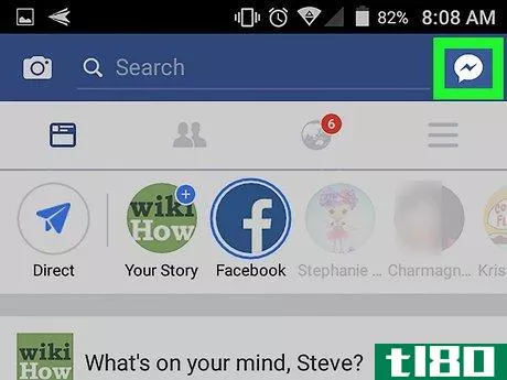 Image titled Block Facebook Messages on Android Step 2