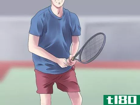 Image titled Hit a Tennis Forehand Step 1