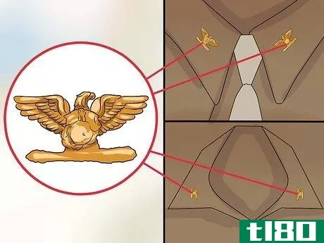 Image titled Properly Align Rank Insignia on Marine Uniforms Step 13