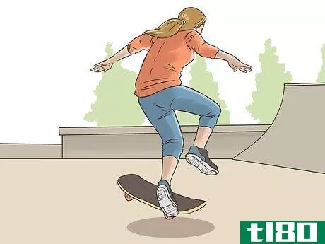 Image titled 180 on a Skateboard Step 13