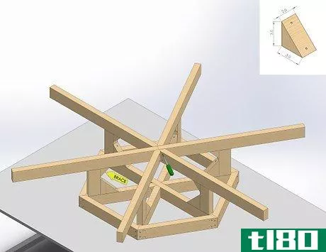 Image titled Build a Hexagon Picnic Table Step 16