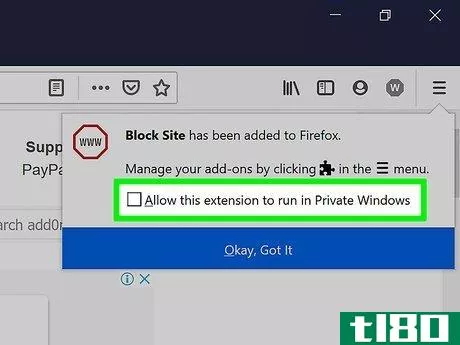 Image titled Block Websites on Firefox Step 5