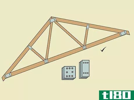 Image titled Build a Simple Wood Truss Step 15