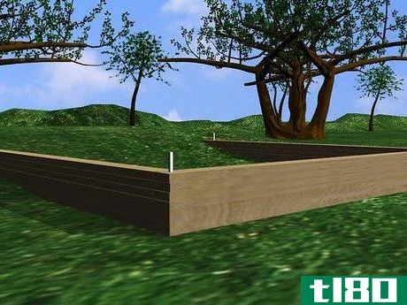 Image titled Build a Small Pad With Landscape Timbers Step 6