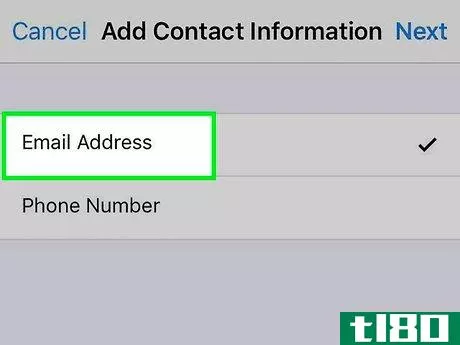 Image titled Add an Email Address to Your Apple ID on an iPhone Step 6
