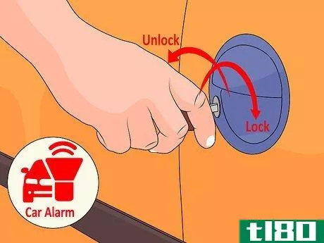 Image titled Shut Off a Car Alarm That Won't Quit Step 1