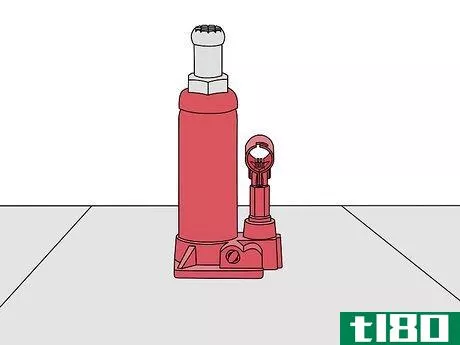 Image titled Add Oil to a Hydraulic Jack Step 1