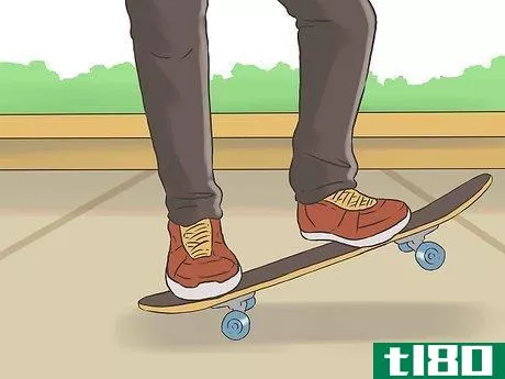Image titled 180 on a Skateboard Step 9