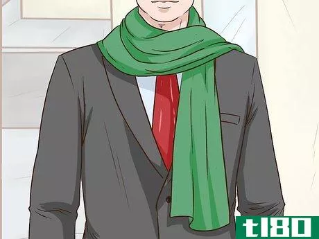Image titled Wear a Scarf with a Jacket Step 6