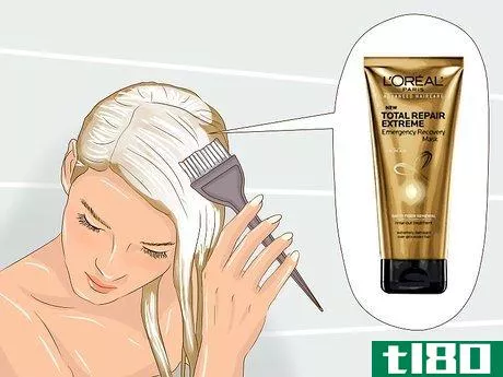 Image titled Apply a L’Oreal Hair Mask Step 2