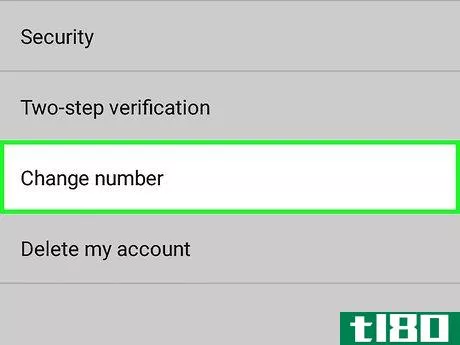 Image titled Change Your Phone Number in WhatsApp Step 13