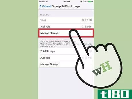 Image titled Check Available Storage on an iPhone Step 5