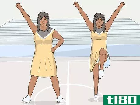 Image titled Be a Good Flyer in Cheerleading Step 8