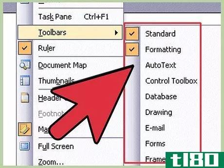 Image titled Add Toolbars to Microsoft Word Step 2