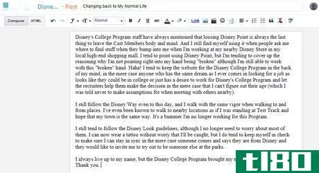 Image titled Write a Disney College Program Blog Part 7 Step 1.png