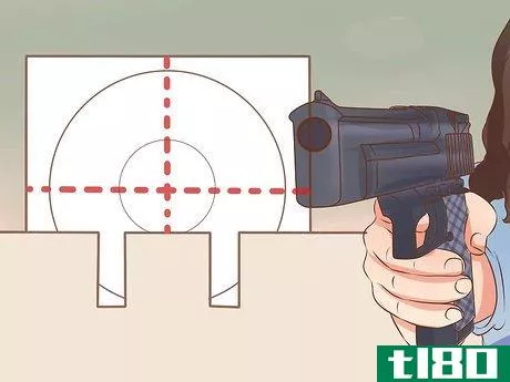 Image titled Aim a Pistol Step 12