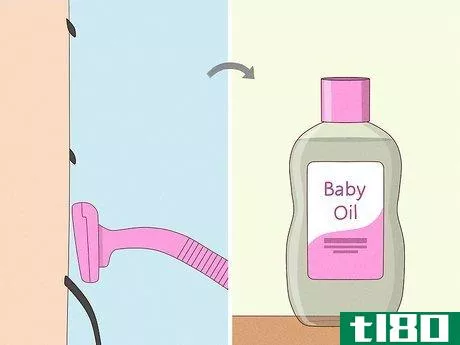Image titled Shave with Baby Oil Step 5