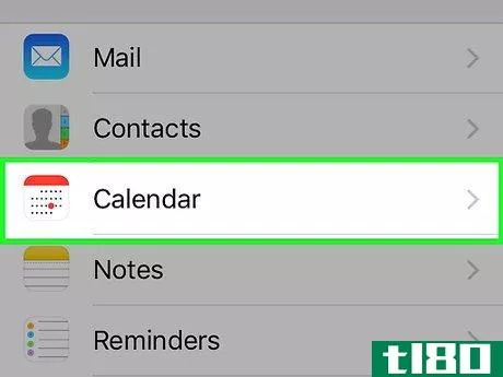 Image titled Add Calendars from an Email Account to an iPhone Step 2