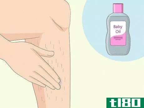 Image titled Shave with Baby Oil Step 3