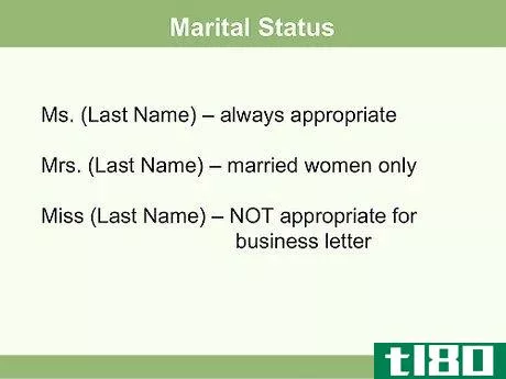 Image titled Address a Woman in a Business Letter Step 4