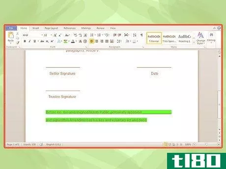 Image titled Amend a Living Trust Step 11