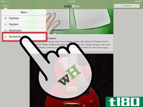 Image titled Use the wikiHow iPhone and iPad Application Step 10