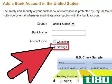Image titled Add a Savings Account to PayPal Step 7