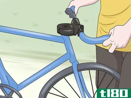 Image titled Turn Bike Handlebars Sideways Step 2