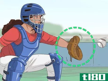 Image titled Be A Catcher In Baseball Step 4