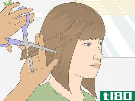 Image titled Angle Cut Hair Step 14