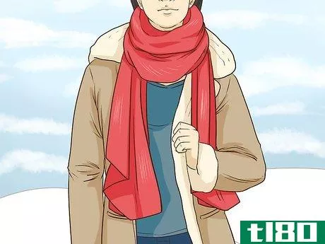 Image titled Wear a Scarf with a Jacket Step 3