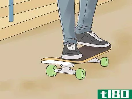 Image titled 180 on a Skateboard Step 7