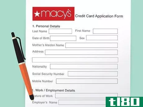 Image titled Apply for a Macy's Credit Card Step 5