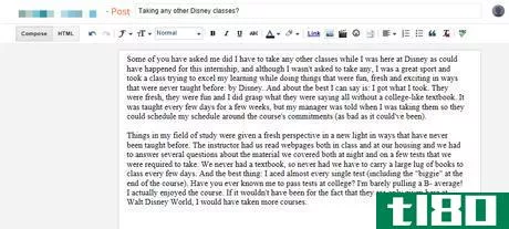 Image titled Write a Disney College Program Blog Part 5 Step 7.png
