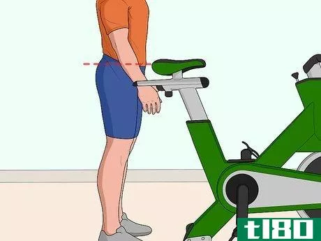 Image titled Use a Spin Bike Step 1