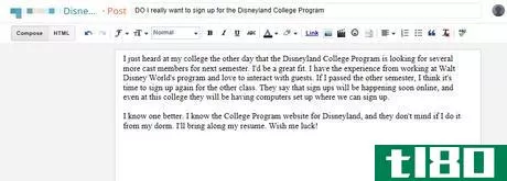Image titled Write a Disney College Program Blog Part 7 Step 2.png