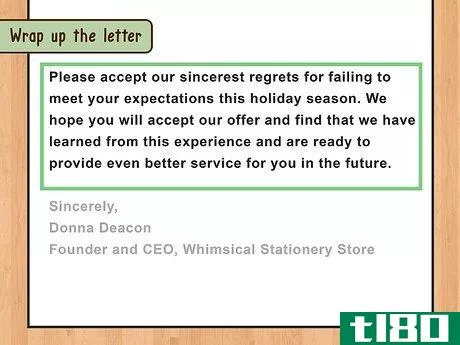 Image titled Write a Business Letter to Customers Step 9